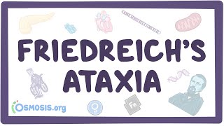 Friedreich’s ataxia  causes symptoms diagnosis treatment pathology [upl. by Athalla]