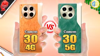 Tecno Camon 30 4G Vs Tecno Camon 30 5G⚡Full Review [upl. by Doty]