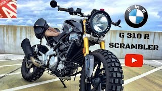 BMW G 310 R Scrambler by 40bychacho [upl. by Sirtimid996]