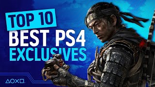 Top 10 Best PS4 Exclusives [upl. by Annanhoj299]