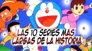 Las 10 series anime más largas de la historia [upl. by Ardnuyek]