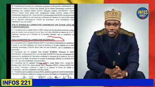 Le Conseil constitutionnel a annulé la radiation pour contumace de Sonko [upl. by Juta]