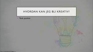 Videopresentasjon om mestring motivasjon og kreativitet [upl. by Henley259]