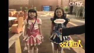 2014 01 29 CNTV【戏中人】《巴啦啦小魔仙》美琪美雪姐妹送祝福 [upl. by Imoin]