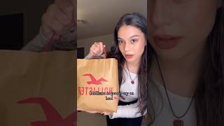 Hollister Coquette Clothing Haul hollister clothinghaul tryonhaul coquette coquetteaesthetic [upl. by Yelah]