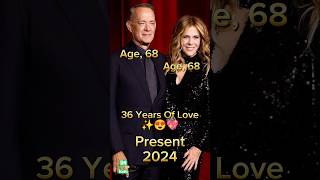 Tom Hanks And Rita Wilson Unmatched Love antesedepois beforeandafter tomhanks hollywood [upl. by Llerdnod]