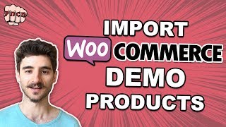 Woocommerce Demo Products  CSV File Import with images [upl. by Ruenhcs]