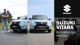 De vernieuwde Suzuki Vitara de Hybrid SUV van 2024 [upl. by Yejus]