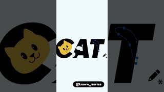 Creative fun cat logo tutorial 📮Are you looking to get Logo designed Follow us to learn logo design [upl. by Berhley]