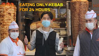 24 HOURS EATING ONLY KEBABISTANBUL [upl. by Edmanda]