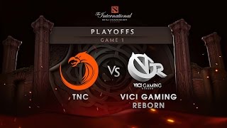 TNC vs VGR  Lower Bracket  Game 1 The International 6 [upl. by Enrobialc986]