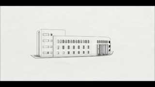 Casa del Fascio di Latina  OFrezzotti  1937  progetto [upl. by Nnahoj]