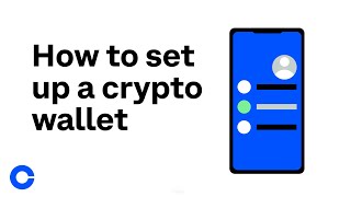 Coinbase Learn How to set up a crypto wallet [upl. by Haidedej205]