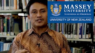 Study overseas at Massey University  Meet Bachtiar [upl. by Cralg]