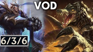 Garen vs Renekton Challenger  high elo SoloQ patch 1417  Erislash VODs [upl. by Sherr]