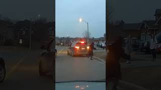 Entitled Karen Tries To Flee After Dramatic Road Rage 😳 [upl. by Vokay281]