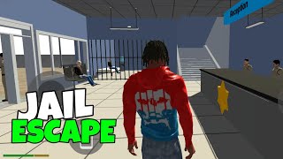 JAIL ESCAPE FROM POLICE STATION INDIAN BIKE DRIVING 3D [upl. by Botsford30]