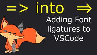 Font ligatures an easy visiule upgrade [upl. by Jess]