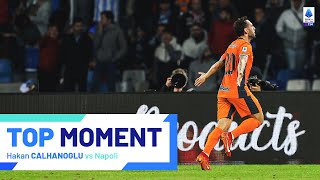 Calhanoglu’s finish was pure art  Top Moment  NapoliInter  Serie A 202324 [upl. by Pratte]