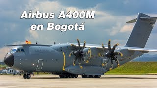 Airbus A400M visita a Colombia Bogotá  CATAM [upl. by Morel]