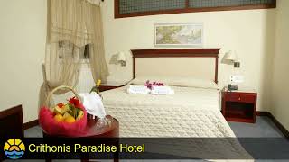 Crithonis Paradise Hotel CrithonisLeros hotel holiday Paradise Hotel [upl. by Shanna]