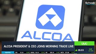 Alcoa AA CEO On 4Q Earnings amp Alumina Shipments [upl. by Sybille373]