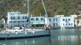 SAILING round RHODES Part 3 Nisyros  Tilos  Chalki GREECE [upl. by Smaj]