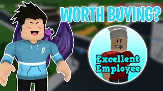 IS EXCELLENT EMPLOYEE GAMEPASS WORTH IT  ROBLOX BLOXBURG [upl. by Ecerehs]