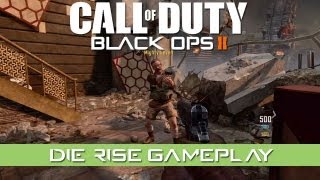 Lets Play Die Rise  Die Rise Gameplay  Black Ops II Zombies Mode Map [upl. by Sissel]