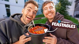 Ich habe für MrBeast gekocht 👨🏻‍🍳🤯 kein Witz [upl. by Naol]