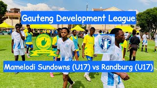 HIGHLIGHTS  Mamelodi Sundowns U17 vs Randburg U17  Gauteng Development League [upl. by Anoirtac]