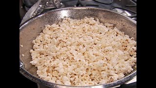 Alton Brown Makes Perfect Popcorn  Food Network [upl. by Eilahs]