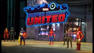 Marvel Super Heroes United FULL Stunt Show  World Premier  Disneyland Paris [upl. by Katina803]