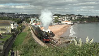 Lydham Manor 7827 roars along the Coast 4K [upl. by Isiahi]