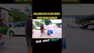 Challenge Have to lose 1000kg weight before marriage movie explained shorts [upl. by Bevers]