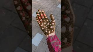 Simple mehndi designs mehndi mehndidesign simplemodern cymehndi shortsvideo shorts viralvideo [upl. by Ajtak]