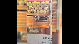 ijooz vending machine singaporeorangeshortsvideo freshjuice [upl. by Annav]