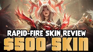 RapidFire Skin Review Immortalized Legend Ahri [upl. by Yslehc343]