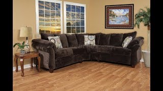 Dark Brown Sectional Sofa [upl. by Beesley]