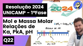 ✏️UNICAMP 2024  Um refrigerante comum é uma formulação de vários ingredientes açúcar 11 g por 100 [upl. by Sivrat442]