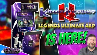 New AtGames Legends Ultimate 4KP Killer Instinct Arcade Revealed [upl. by Esyla]