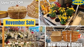 IKEA November Super Sale part2 All New Items with New Offers Ground Floor Tour [upl. by Tigdirb]