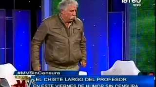 Profesor Rosa y su infaltable chiste largo [upl. by Oinotnas]