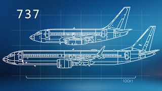 The Evolution of the Boeing 737 [upl. by Ydorb942]