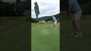 Omni Bedford Springs Resort 18th Hole shorts golf [upl. by Shreeves]