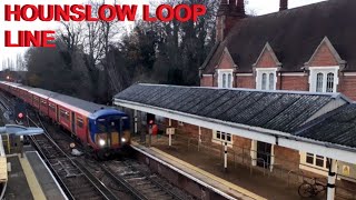 Stopping All Stations Hounslow Loop Line [upl. by Amliv992]