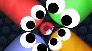 Slitherio AI 90000 Score Epic Slitherio Gameplay 130 [upl. by Symer366]