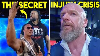 WWE Injury CrisisWe Finally Know What The Rock MeantWWE Killing Brand SplitWrestling News [upl. by Ainitsirhc]