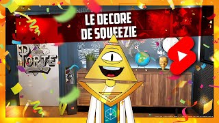 Comment avoir le décor de SQUEEZIE  TOP SECRET 🤐 [upl. by Krissy695]