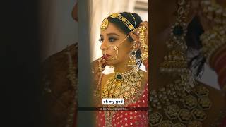 Real bride problems 😄 make weddings even more fun indianwedding dulhan comedy [upl. by Estes]